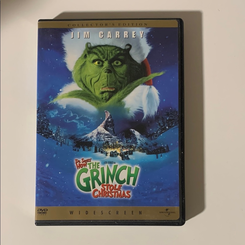 🍿2 for $20🍿 Collector's Edition How the Grinch Stole Christmas DVD